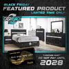 Alamar Queen Bedroom Set - Black