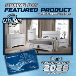 Alamar Queen Bedroom Set - White