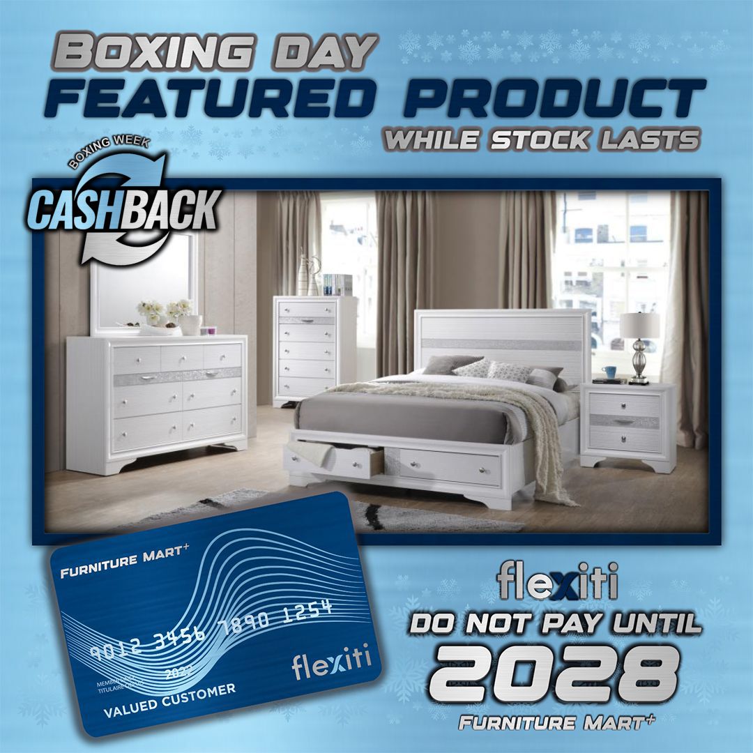 Alamar Queen Bedroom Set - White