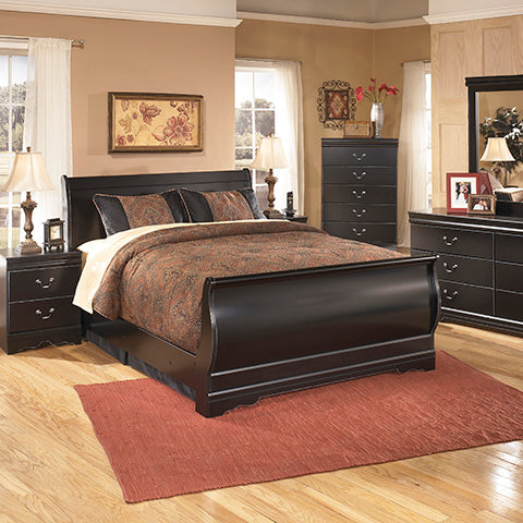 Huey Vineyard Queen Bedroom Set - Black
