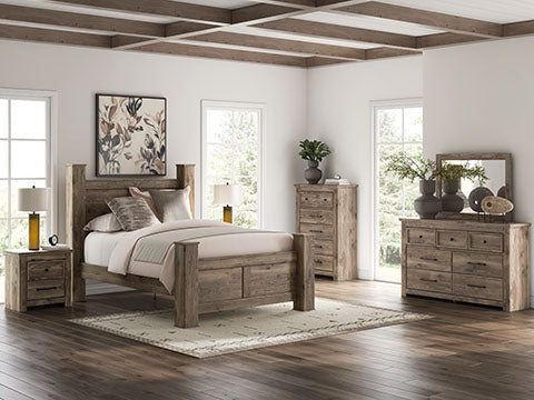 Rusticott Queen Bedroom Set