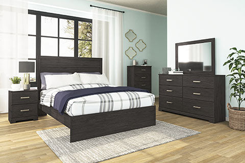 Skyline - Bedframe - Black