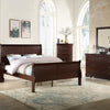 Louis Philip Queen Bedroom Set - Cherry