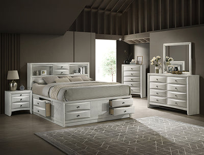 Emily Queen Bedroom Set - White