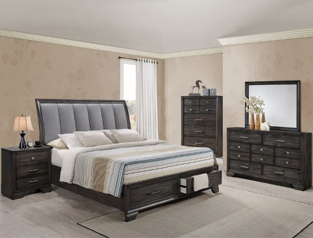 Jaymes Queen Bedroom Set - Grey