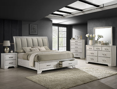 Jaymes Queen Bedroom Set - White