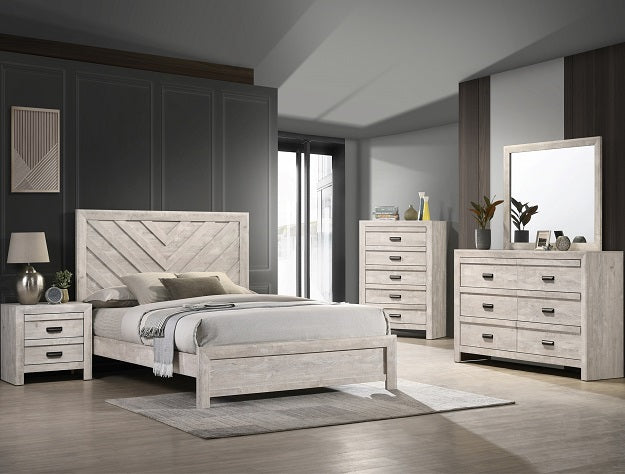 Valor Queen Bedroom Set - White