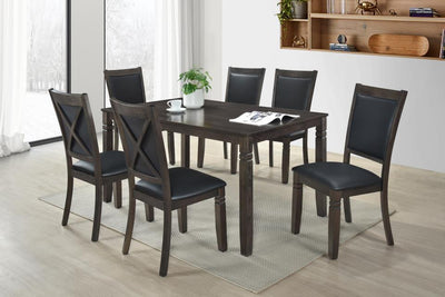 Bristol - 7 Piece Dining Set - Brown