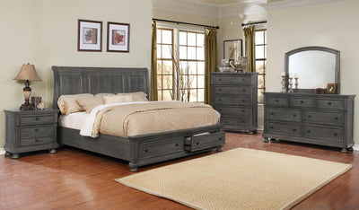 Barlow Queen Bedroom Set - Grey