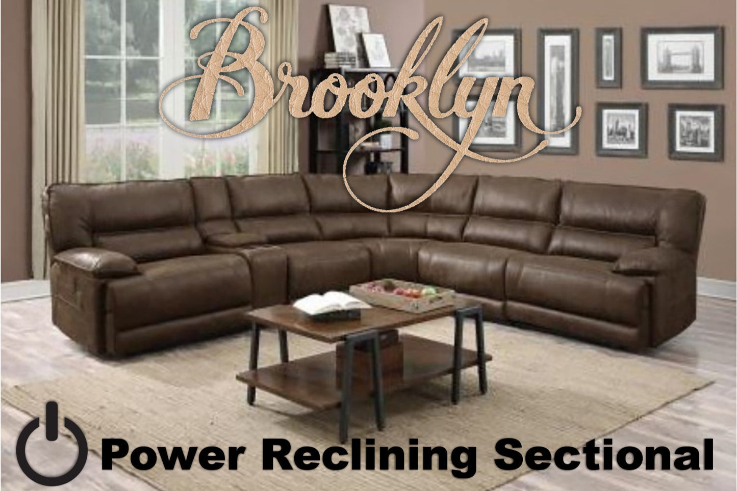 Brooklyn - Reclining Power Sectional