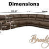 Brooklyn - Reclining Power Sectional