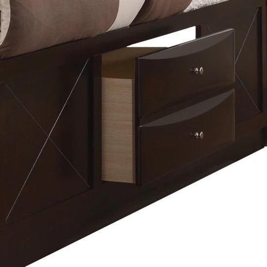 Emily Queen Bedroom Set - Cherry