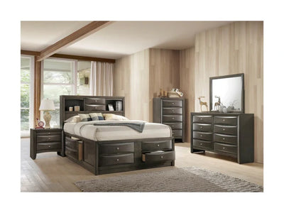 Emily Queen Bedroom Set - Grey