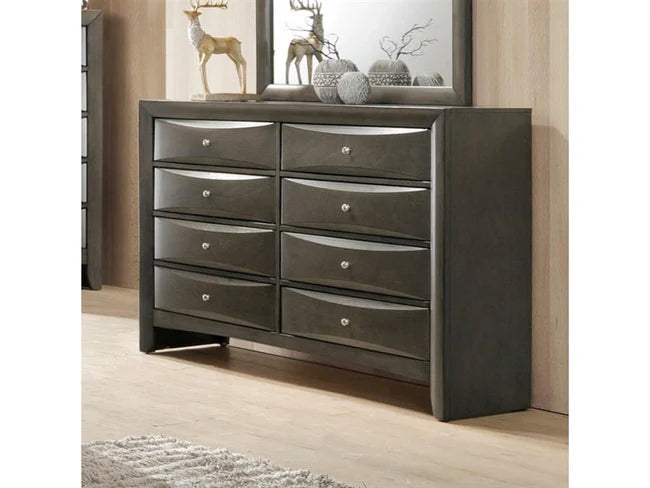 Emily Queen Bedroom Set - Grey