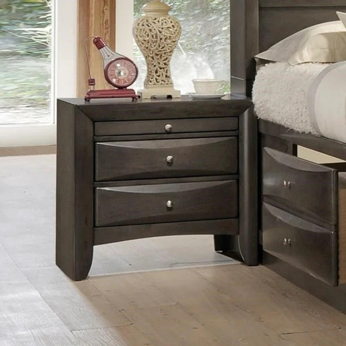 Emily Queen Bedroom Set - Grey