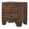 Millie Upholstered Headboard Queen Bedroom Set - Brown