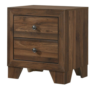 Millie Upholstered Headboard Queen Bedroom Set - Brown