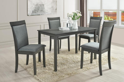 Cody - 5 Piece Dining Set - Grey