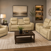 Helix Premium Power Recline Living Room Set – Leather Gel Comfort & Modern Luxury