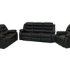 Cooper - Reclining Sofa, Loveseat and Chair Set - Black