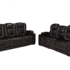 Power Recline Sofa and Loveseat with Power Adjust Headrests