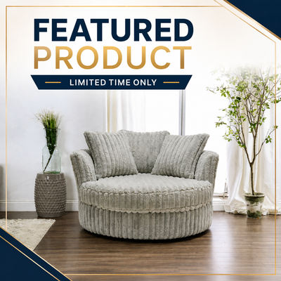 6122 Hush Moonstruck Swivel Cuddle Chair