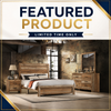 Beverly Queen Bedroom Set - Rustic Hickory