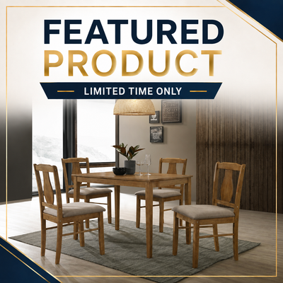 Kaylee - 5 Piece Dining Set - Driftwood