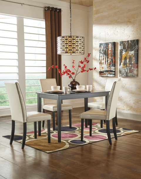 Monte Dining Table and 4 Chairs