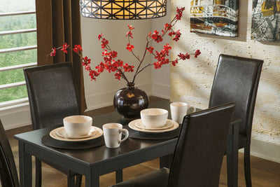 Monte B Dining Table and 4 Chairs