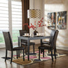 Monte B Dining Table and 4 Chairs
