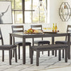 Bridson 6 Piece Dining Set - Grey