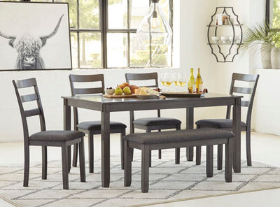 Bridson 6 Piece Dining Set - Grey