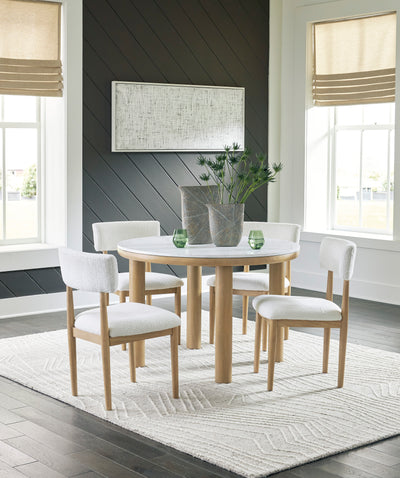 Sawd Dining Table and 4 Chairs