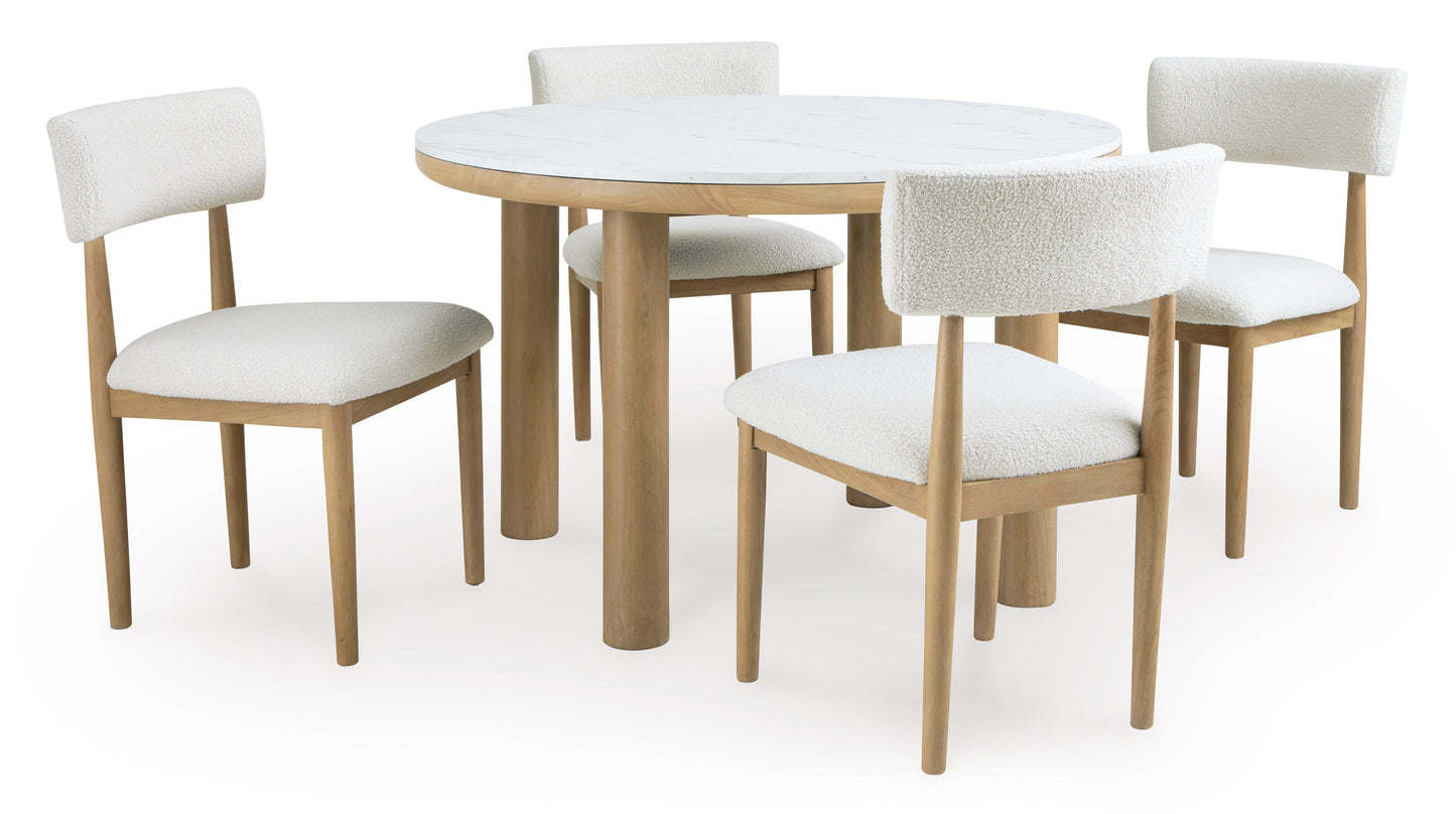 Sawd Dining Table and 4 Chairs