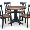 Landock Dining Table and 4 Chairs