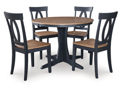 Landock Dining Table and 4 Chairs