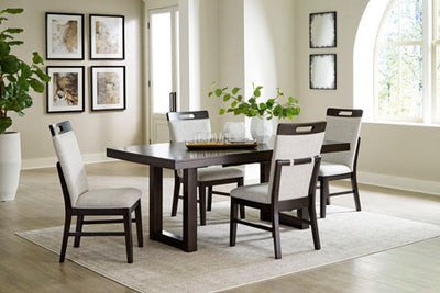 Neymor Dining Table and 4 Chairs