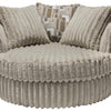 6129 Galactic Parchment Swivel Cuddle Chair