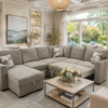 Dorothy Sectional Sofa Bed with Storage Chaise
