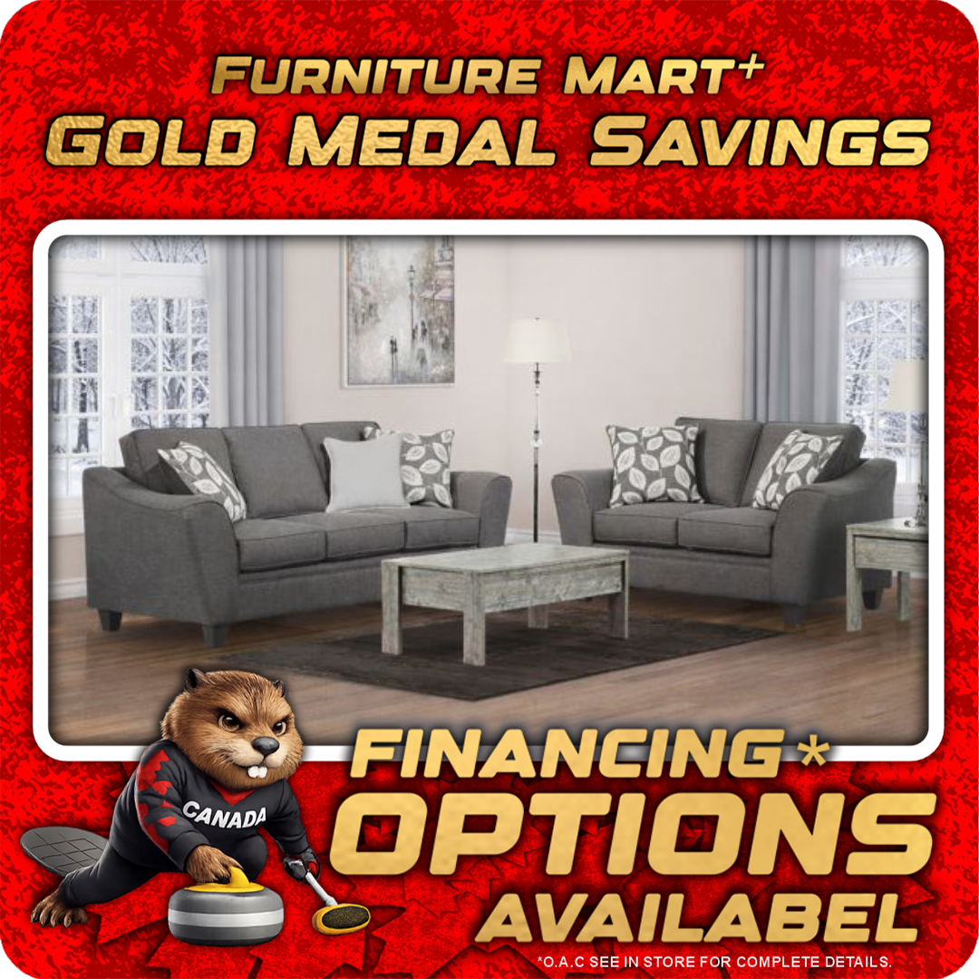 1010 - Paradigm Smoke Sofa