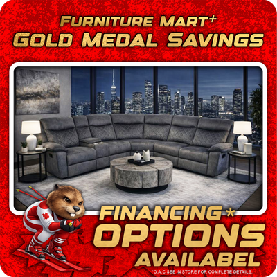 Dalton Grey Fabric Reclining Sectional with Console