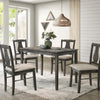 Kaylee - 5 Piece Dining Set - Weathered Grey