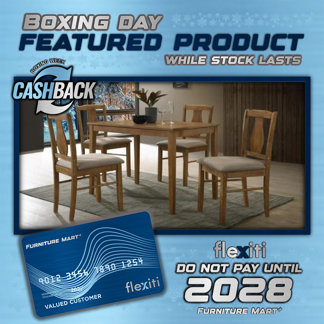 Kaylee - 5 Piece Dining Set - Driftwood