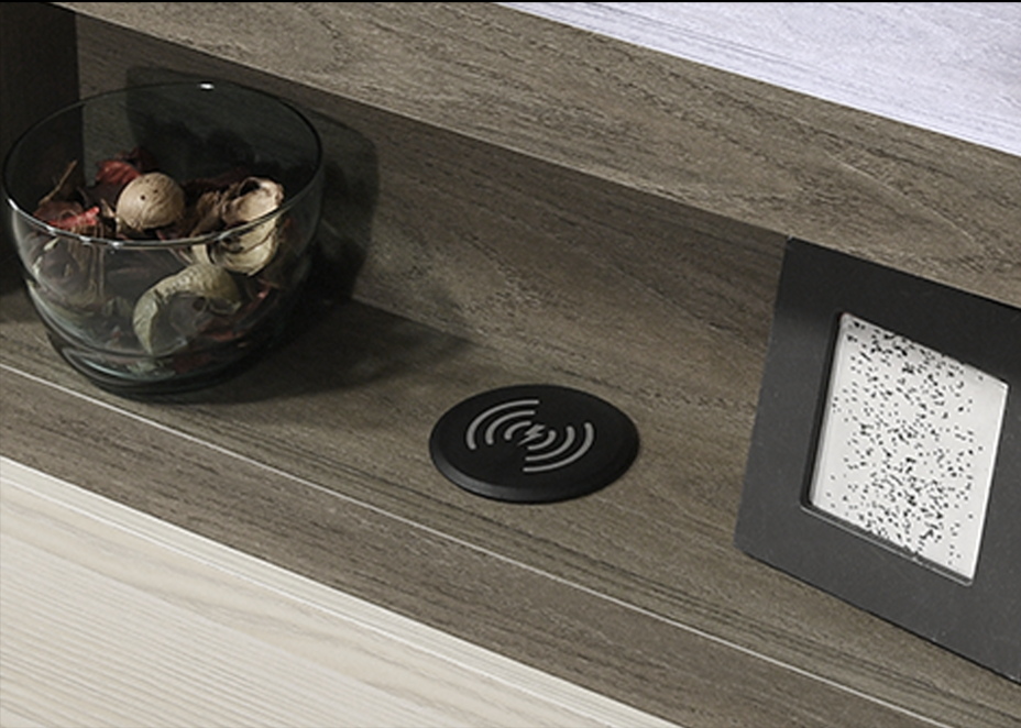 Vini Queen Bedroom Set - Coffee Grey