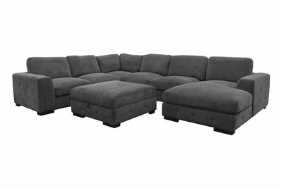 Dorado - Ultra Plush Upholstery - Right Chaise Sectional