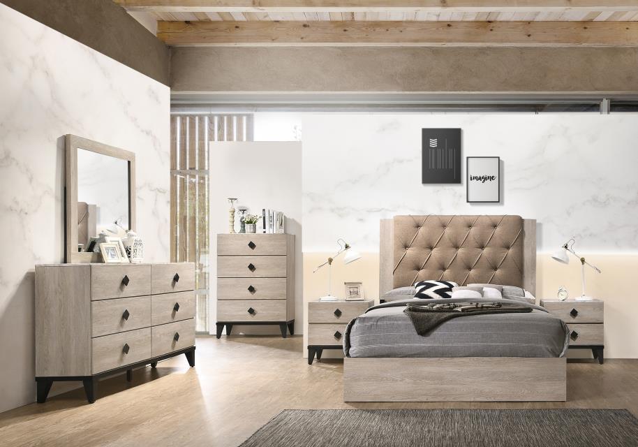 Penrith Queen Bedroom Set - Ivory