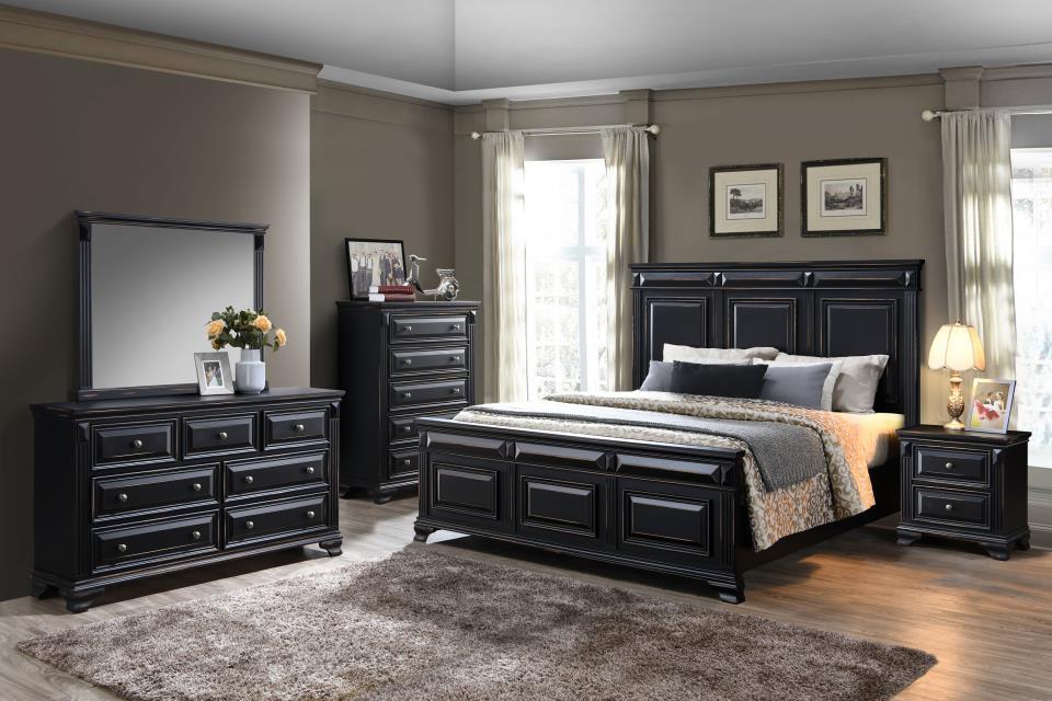Ravenwood Queen Bedroom Set - Antique Black