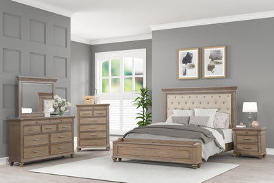 Reeves Queen Bedroom Set - Brown