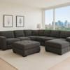 Dorado - Ultra Plush Upholstery - Right Chaise Sectional